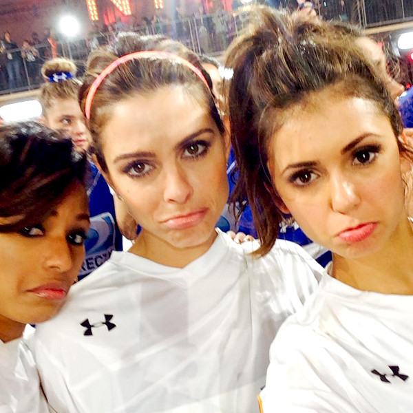 Alicia Quarles, Maria Menounos and Nina Dobrev, Beach Bowl Alicia Quarles, Maria Menounos and Nina Dobrev, Beach Bowl